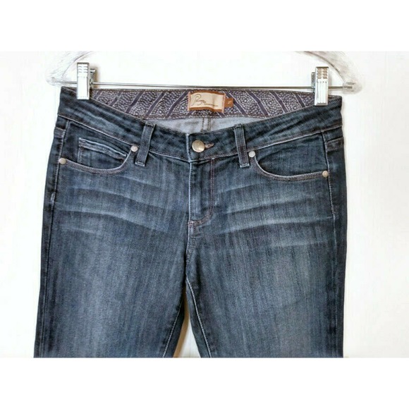 Paige 27 Laurel Canyon Low Rise Boot Cut Jeans - Picture 2 of 9